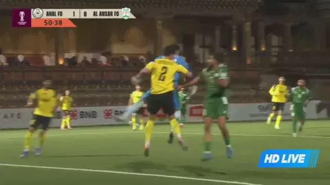 Poster siaran Ahal FK VS Al Ansar SC