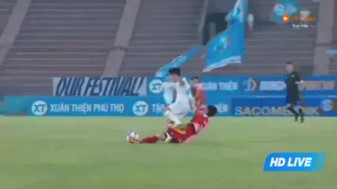 Poster siaran Xuan Thien Phu Tho VS PVF-CAND FC