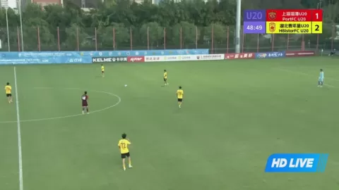 Poster siaran Shanghai Port U20 VS Hubei Istar U20