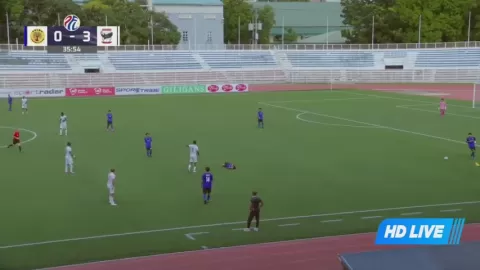 Poster siaran Tuloy FC VS Dynamic Herb Cebu