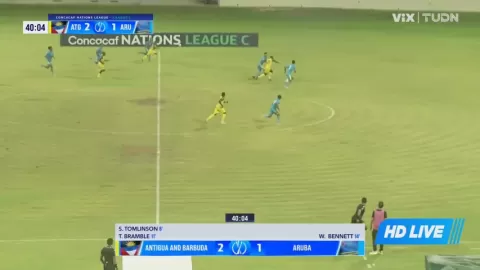 Poster siaran Antigua and Barbuda VS Aruba