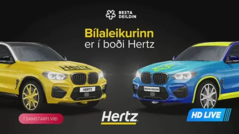 Poster siaran Fram Reykjavik VS KR Reykjavik