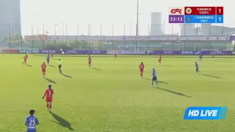 Poster siaran Tianjin Shengde Women VS Zhanjiang Yuezhan Women
