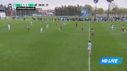 Poster siaran Racing Club Reserves VS River Plate Reserves