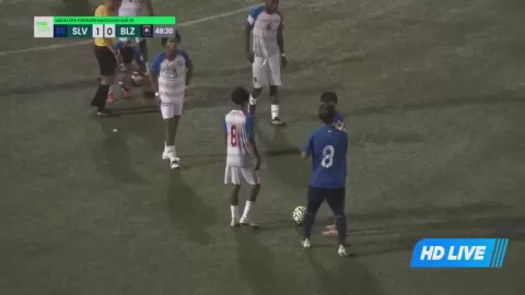 Poster siaran El Salvador U16 VS Belize U16