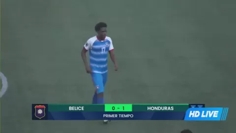 Poster siaran Belize U16 VS Honduras U16