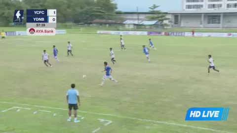 Poster siaran Yangon City U20 VS Yadanarbon FC U20
