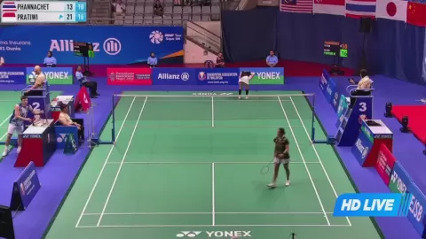 Poster siaran P.Phannachet VS Pratiwi, Ni Kadek Dhinda Amartya