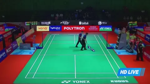 Poster siaran Kurniawan T S / Frandrica L K VS Loo B K / Cheng S H